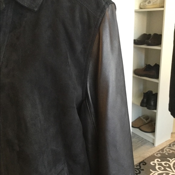 New Men’s Suede and Leather Jacket L - Picture 3 of 8